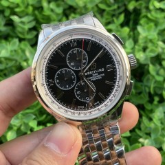 Replica Breitling Watch AAA Quality Quartz Battery Movement 316L Steel 42mm PREMIER Watch
