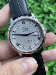 Replica Omega 5A Quality 2824 Movement Steel Steel 1:1 Noob Factory 39mm DE VILLE Watch
