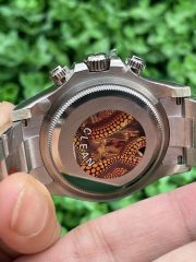 Replica Rolex Watch 5A Quality 4131 Timing Movement 904L Steel 1:1 40mm Clean Factory 12.3mm Thickness 126500LN Daytona Watch