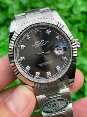 Replica Rolex Watch 5A Quality 3235 Clone Movement 904L Steel 1:1 41mm AR Factory Datejust Watch