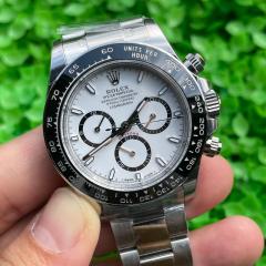 Replica Rolex Watch 5A Quality 4131 Timing Movement 904L Steel 1:1 40mm Clone Factory 11.8 Thickness Daytona Watch