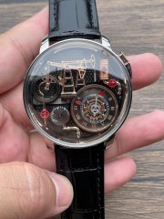 Replica Jacob&Co 5A Watch Swiss Quartz 7750 Movement 1:1 Sapphire Glass 43mm Luxury Watch