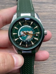 Replica Omega 3A Quality 2813 Clone Movement Stainless Steel 1:1 41mm U1 Factory Seamaster 150m Universal Time Watch