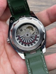 Replica Omega 3A Quality 2813 Clone Movement Stainless Steel 1:1 41mm U1 Factory Seamaster 150m Universal Time Watch