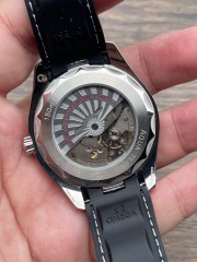 Replica Omega 3A Quality 2813 Clone Movement Stainless Steel 1:1 41mm U1 Factory Seamaster 150m Universal Time Watch