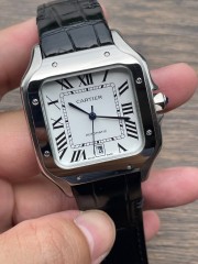 Replica Cartier Watch 3A Quality 2813 Movement 1:1 Stainless Steel 40mm Santos Watch
