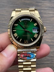 Replica Rolex Watch Seagull 2813 Movement Best 3A+ Quality K1 Factory 41mm Daydate Golden Watch