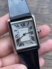 Replica Cartier Watch 5A Quality Miyota Movement 316L Steel 41*33 mm AF Factory Tank Watch