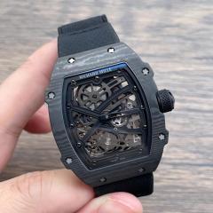 Replica Richard Miller RM067 5A Quality Super Clone Movement Carbon Case Thin Thickness 1:1 RM Factory Watch