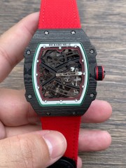 Replica Richard Miller RM067 5A Quality Super Clone Movement Carbon Case Thin Thickness 1:1 RM Factory Watch