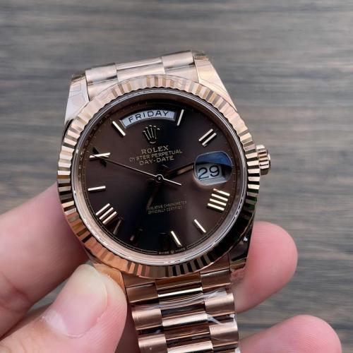 Replica Rolex Watch 3255 Clone Movement 5A Quality heavy weight V2 40mm Daydate Watch