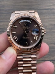 Replica Rolex Watch 3255 Clone Movement 5A Quality heavy weight V2 40mm Daydate Watch