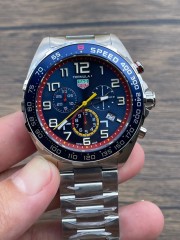 TAG Heuer Original 5A Quality Original Quality Quartz Movement Steel Metal 43mm Watch