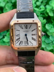 Replica Cartier Watch 5A Quality Swiss Quartz Movement 316L Steel 36mm AF Factory Tank Watch