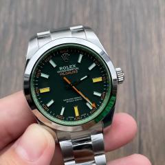 Replica Rolex Watch 5A Quality 3230 Clone Movement 904L Steel Milgauss 1:1 41mm VS Factory Oyster Perpetual Watch