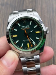 Replica Rolex Watch 5A Quality 3230 Clone Movement 904L Steel Milgauss 1:1 41mm VS Factory Oyster Perpetual Watch