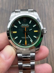Replica Rolex Watch 5A Quality 3230 Clone Movement 904L Steel Milgauss 1:1 41mm VS Factory Oyster Perpetual Watch
