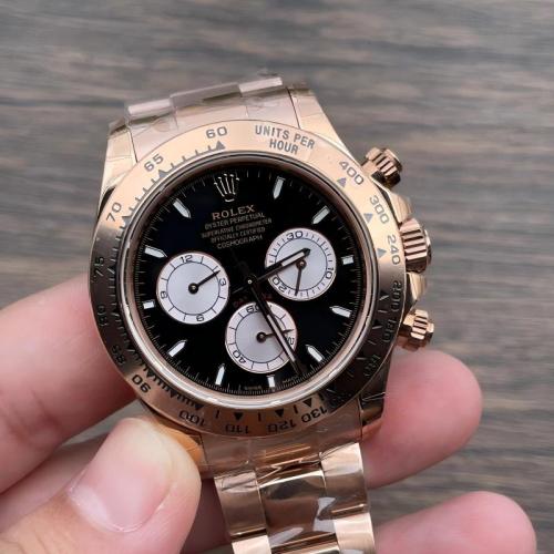 Replica Rolex Watch 5A Super Clone Quality 4131 Movement 904L Steel 1:1 40mm 2026 New Model Daytona Watch