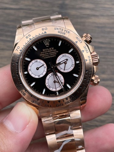 Replica Rolex Watch 5A Super Clone Quality 4131 Movement 904L Steel 1:1 40mm 2026 New Model Daytona Watch