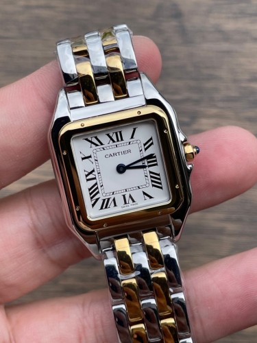 Replica Cartier Watch 5A Quality Swiss Quartz Movement 27mm PANTHERE DE CARTIER Watch
