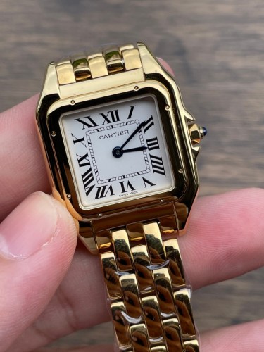 Replica Cartier Watch 5A Quality Swiss Quartz Movement 27mm PANTHERE DE CARTIER Watch