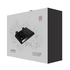 QANBA Carbon Arcade Stick for PC Switch (Fighting Stick)
