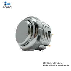 QANBA Gravity LX Metallic color 30mm Mechanical shaft Arcade buttons