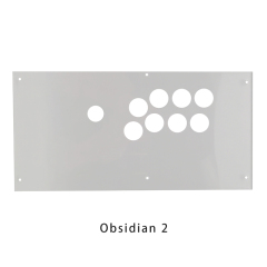 Qanba Q7 Obsidian 2 Transparent Plexi Cover Panel Acrylic and bracket steel plates