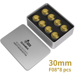 QANBA Gravity LX Metallic color 30mm Mechanical shaft Arcade buttons