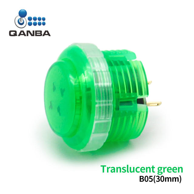 QANBA Gravity LX Clear 30mm Mechanical Pushbutton switch Arcade buttons