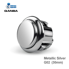 QANBA Gravity KS Mechanical Shafts Silent Pushbutton 30mm 24mm Snap-In Button