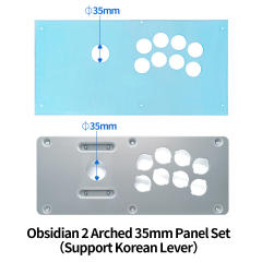 Obsidian 2 Arched 35mm Panel Set（Support Korean Lever）