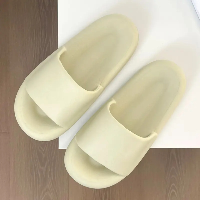 Feslishoet Women Slippers New Cloud Soft EVA Couple Slides Summer Beach Shoes Thick Bottom Sandal Suitable Indoor Or Outdoor