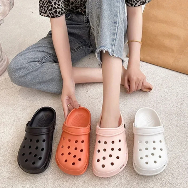 Fashion Sandals Waterproof Slippers Women Shoes Summer Outdoor Slides Soft Sole Garden Shoes Indoor Nursing Clogs Sandals