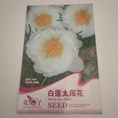 White Portulaca grandiflora seeds 20 seeds/bags