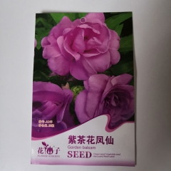 Purple garden balsam seeds 20 seeds/bags