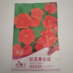 red Nasturtium seeds 8 seeds/bags