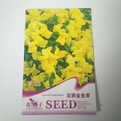 yellow snapdragon seeds 60 seeds/bags