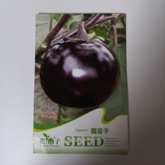 roud eggplant seeds 30 seeds/bags