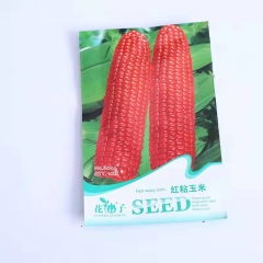 Red waxy corn seeds 10 seeds/bags