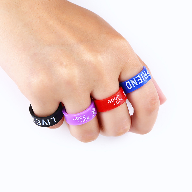 Wholesale Sports  Product Fashion Silicone Ring Ring