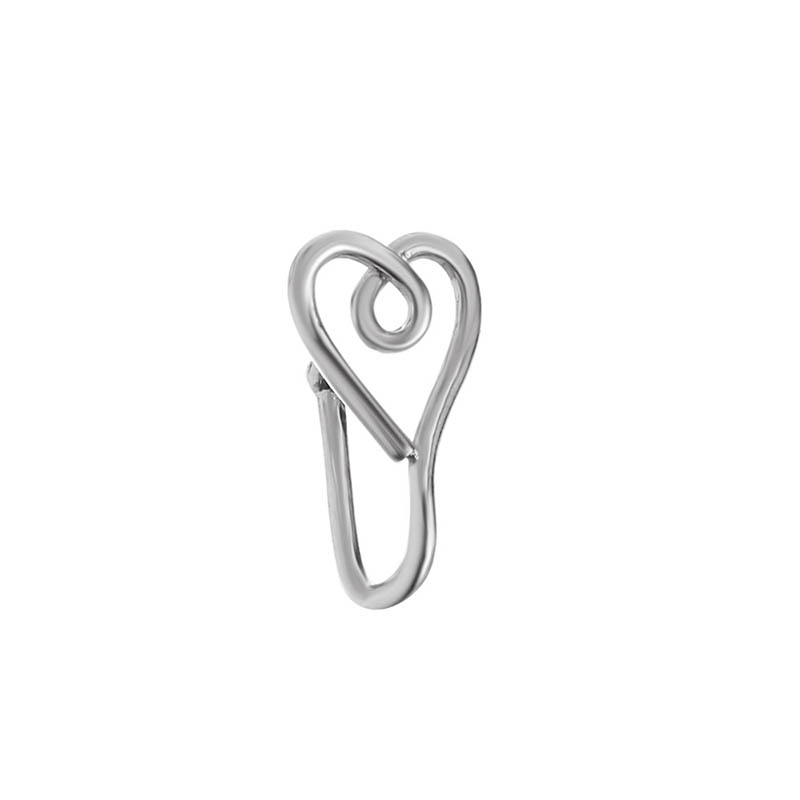 Zirconia U-shaped Nose Clip Free Piercing Ring Nose Jewelry Piercing Jewelry Distributor