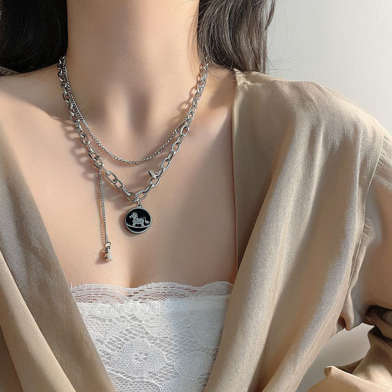 Titanium Steel Necklace Female Personalized Fashion Clavicle Chain Distributor