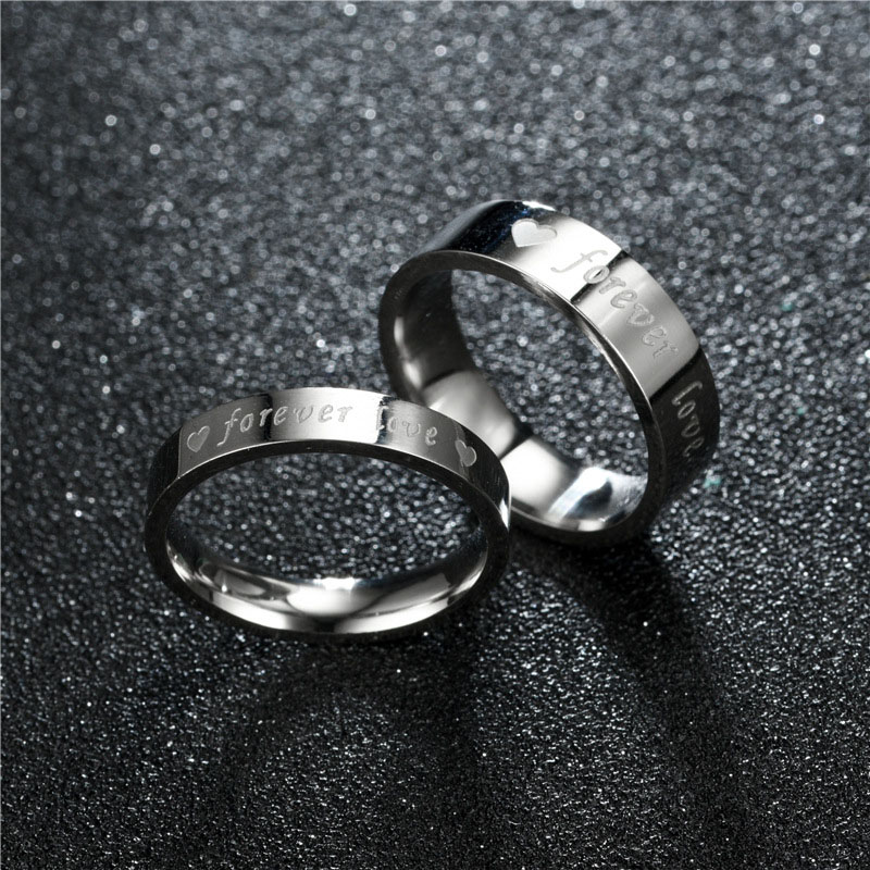 Wholesale Fashion  Jewelry Couple Ring True Love Eternal Vendors