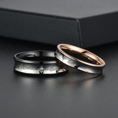 Wholesale Fashion  Ring Fashion Diamond Zircon Couple Ring Vendors