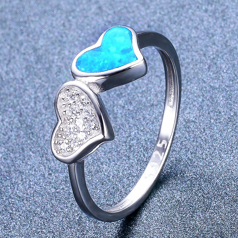 Wholesale Europe And The United States Finger Ring S925 Australia Treasure Double Ring Explosive