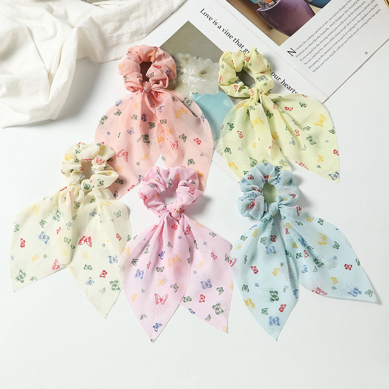 Small Butterfly Korean Streamer French Simple Short Streamer Headband Manufacturer