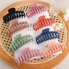 Large Grasp Clip Frosted Color Simple Hair Ornaments Manufacturer