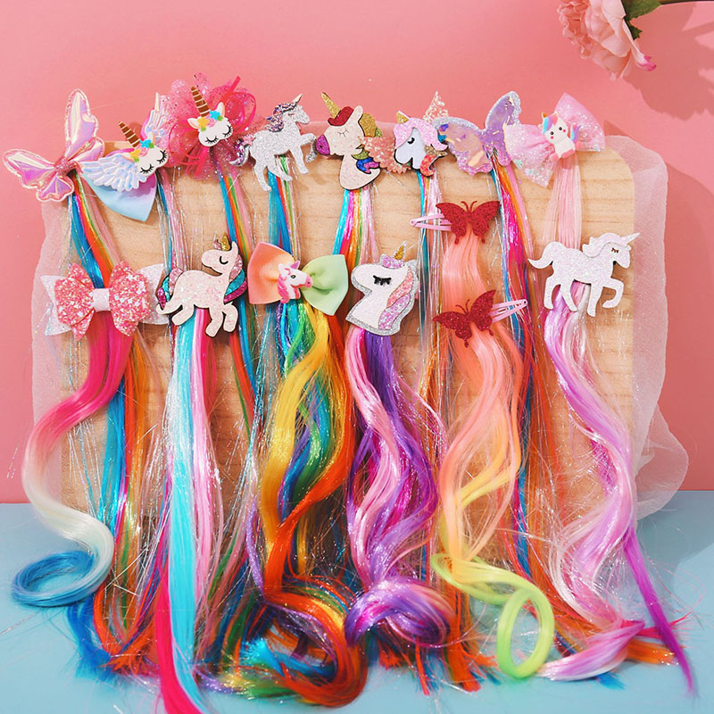 Children Korean Version Of The Headdress Princess Ribbon Long Braid Hair Accessories Manufacturer
