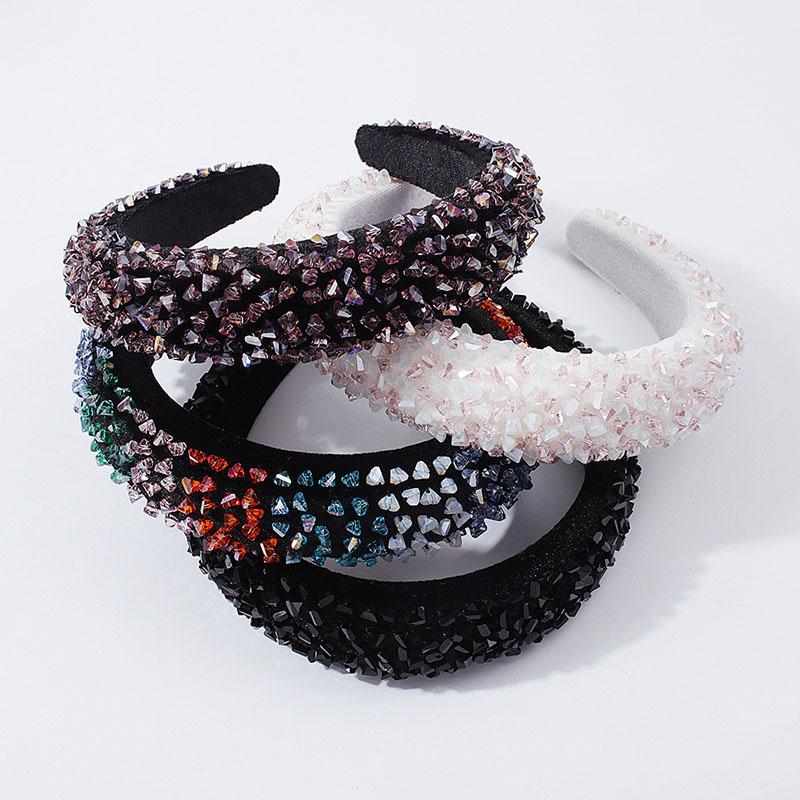 Headband Fashion Crystal Headband Baroque Exaggerated Hair Accessories Manufacturer